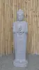 Product image 2 of the product “Standing Buddha made of Riverstone in Dharmachakra position - gesture of wheel of the teaching of Dharma. About 120cm height. ”
